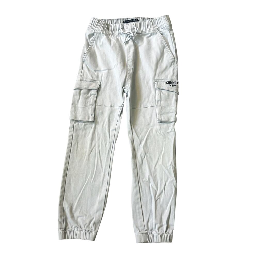 Kenneth Cole Light Gray Cargo Joggers Boys Size 6